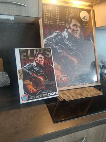 Elvis, nieuw gekocht gemaakt en in nieuwe kader. 73 op 53 cm beschikbaar voor biedingen