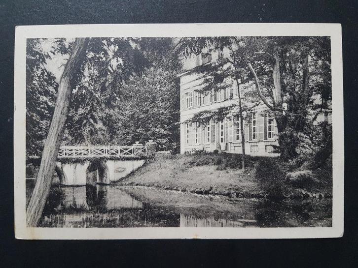 Postkaart Sombeke Het Kasteel, Verzamelen, Postkaarten | België, Gelopen, Oost-Vlaanderen, 1940 tot 1960, Ophalen of Verzenden