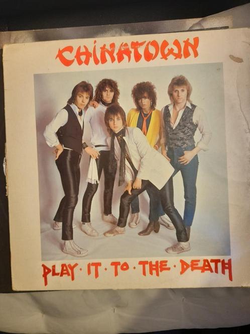 lp - chinatown - play it to the death, Cd's en Dvd's, Vinyl | Hardrock en Metal, Gebruikt, Ophalen of Verzenden