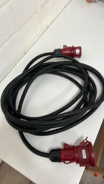 Verlengkabel 5 polig 32A 5x6mm² 10 meter IP44 H07RN-F beschikbaar voor biedingen