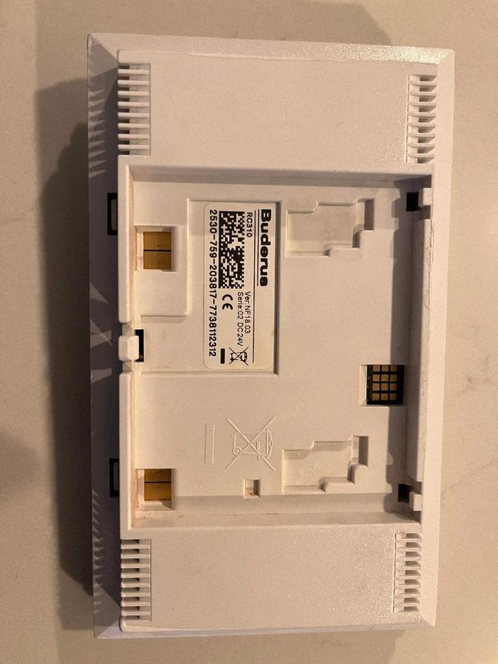 thermostaat Buderus RC 310, Doe-het-zelf en Bouw, Thermostaten, Zo goed als nieuw, Ophalen