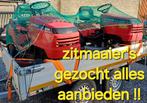 Zitmaaier gezocht alles aanbieden, Ophalen, Zo goed als nieuw, Opvangbak