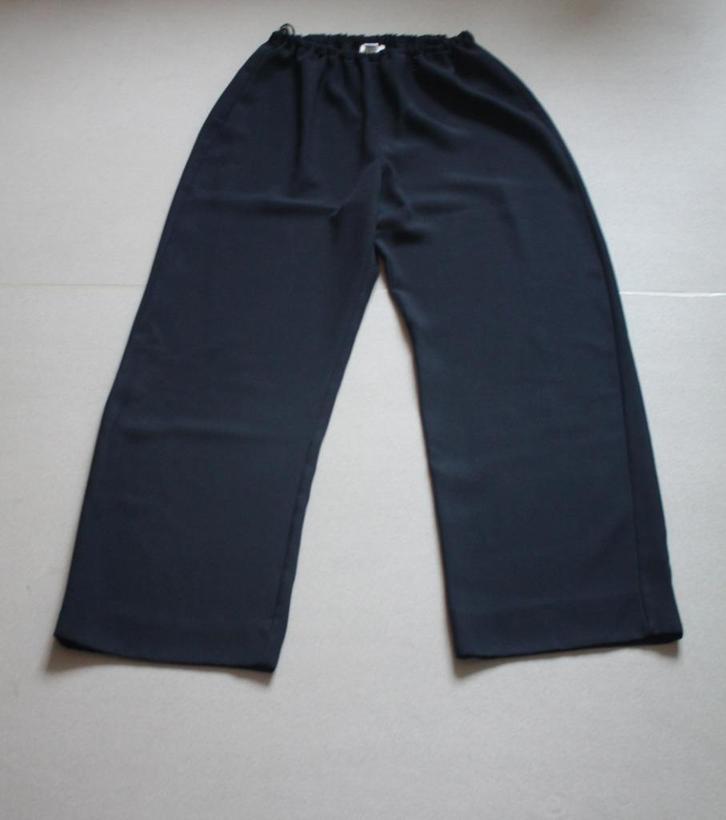 donkerblauwe broek – merk: Tru– maat 40, Kleding | Dames, Broeken en Pantalons, Zo goed als nieuw, Maat 38/40 (M), Blauw, Lang