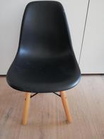 Kinderstoel zwart Eames (replica), Zo goed als nieuw, Zwart, Ophalen