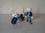 Playmobil politiemotor - 3986, Ensemble complet, Utilisé, Enlèvement ou Envoi