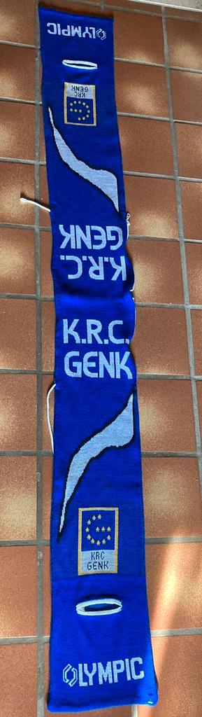 Dikke,KRC Genk sjaal+muts+zakken ineen., Kleding | Heren, Mutsen, Sjaals en Handschoenen, Zo goed als nieuw, Muts, Ophalen of Verzenden