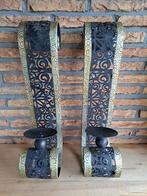 Bougeoirs en métal, Autres couleurs, Comme neuf, Enlèvement, Métal