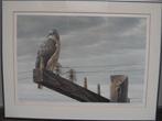 Robert Bateman At the roadside red tailed hawk, Antiek en Kunst, Ophalen of Verzenden