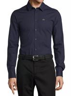 Lacoste Hemd Slim Fit 2 Kleuren Lange Mouwen S-4XL, Overige kleuren, Verzenden, Lacoste, Nieuw