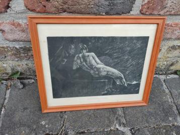 FÉLICIEN ROPS - MESSAGÈRE DU DIABLE beschikbaar voor biedingen