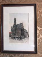 Pentekening, Antiek en Kunst, Kunst | Tekeningen en Fotografie, Ophalen