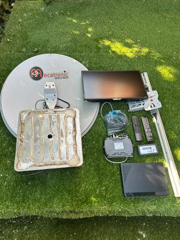 Volledige TV-dvd installatie voor camper/caravan beschikbaar voor biedingen