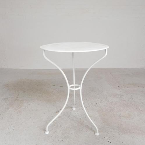 Bistrotafel, cafetafel met rond blad en 3 poten, jaren 30, Antiek en Kunst, Antiek | Meubels | Tafels, Ophalen of Verzenden