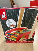 Loopwagen - janod tatoo abc buggy, Kinderen en Baby's, Ophalen, Gebruikt, Duw- of Trekspeelgoed