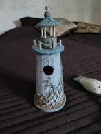 nichoir à oiseaux en bois en forme de phare, Enlèvement ou Envoi, Comme neuf