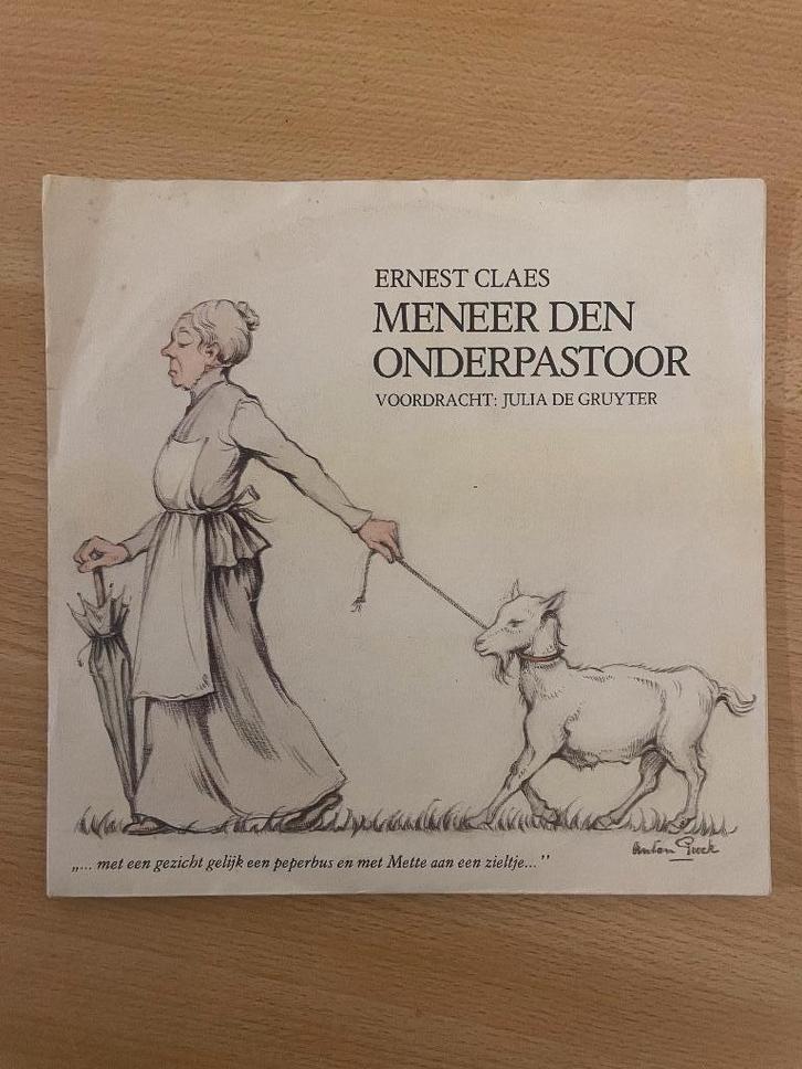 LP Meneer den onderpastoor (genummerd) - Ernest Claes, Cd's en Dvd's, Vinyl | Nederlandstalig, Gebruikt, Overige genres, Overige formaten