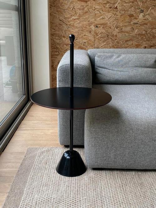 Zanotta Servomuto design bijzettafel 1980 bauhaus midcentury, Huis en Inrichting, Tafels | Bijzettafels, Gebruikt, Rond, 45 tot 60 cm