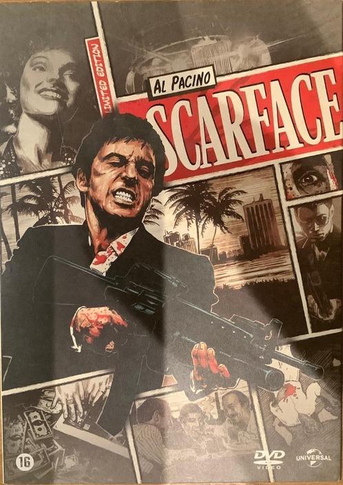 Scarface (1983) Dvd Al Pacino, Michelle Pfeiffer, CD & DVD, DVD | Thrillers & Policiers, Comme neuf, Mafia et Policiers, À partir de 16 ans