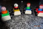 Fisher price,set 4 autootjes-popjes*VINTAGE*, Kinderen en Baby's, Speelgoed | Duplo en Lego, Ophalen of Verzenden, Duplo