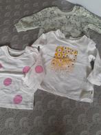 3 bloesjes 68, Kinderen en Baby's, Babykleding | Maat 68, Ophalen, Zo goed als nieuw