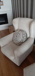 1 zit beige, Huis en Inrichting, Ophalen, Gebruikt