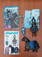 Playmobil 3315 De zwarte ridder volledig, Kinderen en Baby's, Speelgoed | Playmobil, Complete set, Ophalen of Verzenden, Zo goed als nieuw