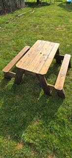 Picknicktafel kinderen met geïntegreerde zandbak/waterbak, Ophalen, Gebruikt