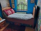Chambre à coucher Faux Bambou Pitchpin, Maison & Meubles, Une personne, Utilisé, Enlèvement ou Envoi