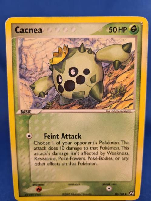 Cacnea 46/108 - Power Keepers, Hobby en Vrije tijd, Verzamelkaartspellen | Pokémon, Gebruikt, Verzenden