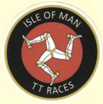 Isle of MAN TT Races sticker #4, Verzenden