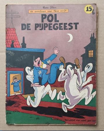 Nero (Het Volk) 14 : Pol de pijpegeest. 1ère édition ! (1955, Enlèvement ou Envoi, Marc Sleen, Une BD, Utilisé