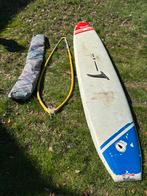 Surfplank 3,50m met zeil en mast  (te restaureren), Watersport en Boten, Windsurfen, Ophalen, Gebruikt, 300 cm of meer, Met vin(nen)