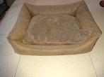 Hondenmand bruin afwasbaar met zacht kussen maat L, Enlèvement, Comme neuf, Cuir