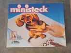 Ministeck mosaïek - 2 motieven: hond & kat, Hobby en Vrije tijd, Ministeck, Box-set, Gebruikt, Ophalen