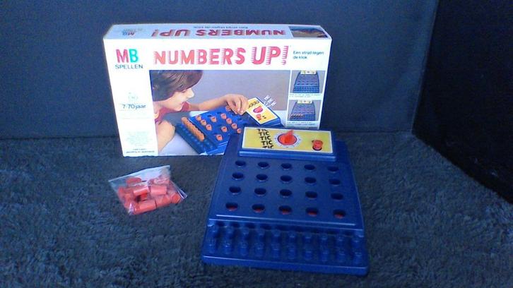 STOPZETTING VERZAMELING Numbers up, Hobby en Vrije tijd, Gezelschapsspellen | Bordspellen, Gebruikt, Ophalen of Verzenden