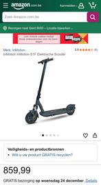 Elektrische step, Fietsen en Brommers, Steps, Ophalen, Zo goed als nieuw, Elektrische step (E-scooter), Inmotion