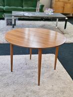 Ronde vintage coffee table / salontafel / bijzettafel, Ophalen, Gebruikt