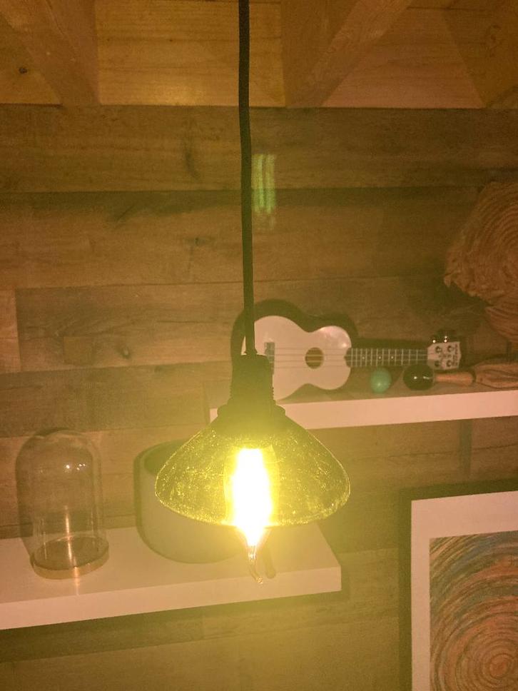 Bobèche/abat-jour, Huis en Inrichting, Lampen | Lampenkappen, Nieuw, Minder dan 25 cm, Overige vormen, Groen, Ophalen