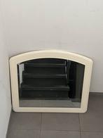 Spiegel met witte frame, Enlèvement, Comme neuf