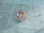 Tafel decoratie 6x rond vaasje, Ophalen, Schaal, Rond, Nieuw