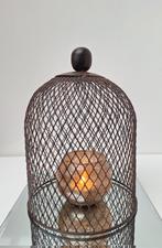 Gaasvormige rustieke stolp landelijke sfeer deco kooi, Ophalen of Verzenden, Gebruikt