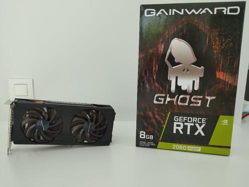 RTX 2060 SUPER GAINWARD GHOST 8 GB DDR6, Computers en Software, Videokaarten, Refurbished, Nvidia, PCI-Express 4.0, GDDR6, HDMI