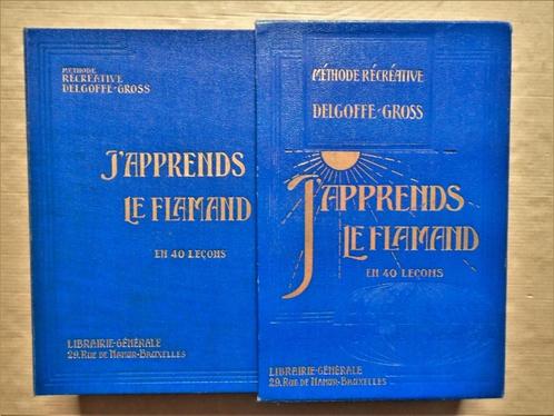 J'apprends le Flamand en 40 leçons - 1936/38 - 40 livraisons, Boeken, Tijdschriften en Kranten, Gelezen, Overige typen, Ophalen of Verzenden