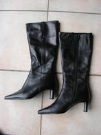 Paire de boots femme en cuir noir marque Gabor Pointure 4,5, Comme neuf, Noir, Gabor, Envoi
