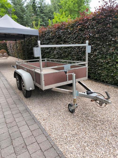 Aanhangwagen ongeremd dubbel as, Auto diversen, Aanhangers en Bagagewagens, Gebruikt, Ophalen
