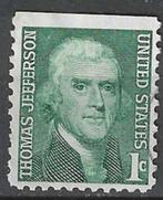 USA 1967/1968 - Yvert 816 - Thomas Jefferson  (ST), Postzegels en Munten, Postzegels | Amerika, Verzenden, Gestempeld