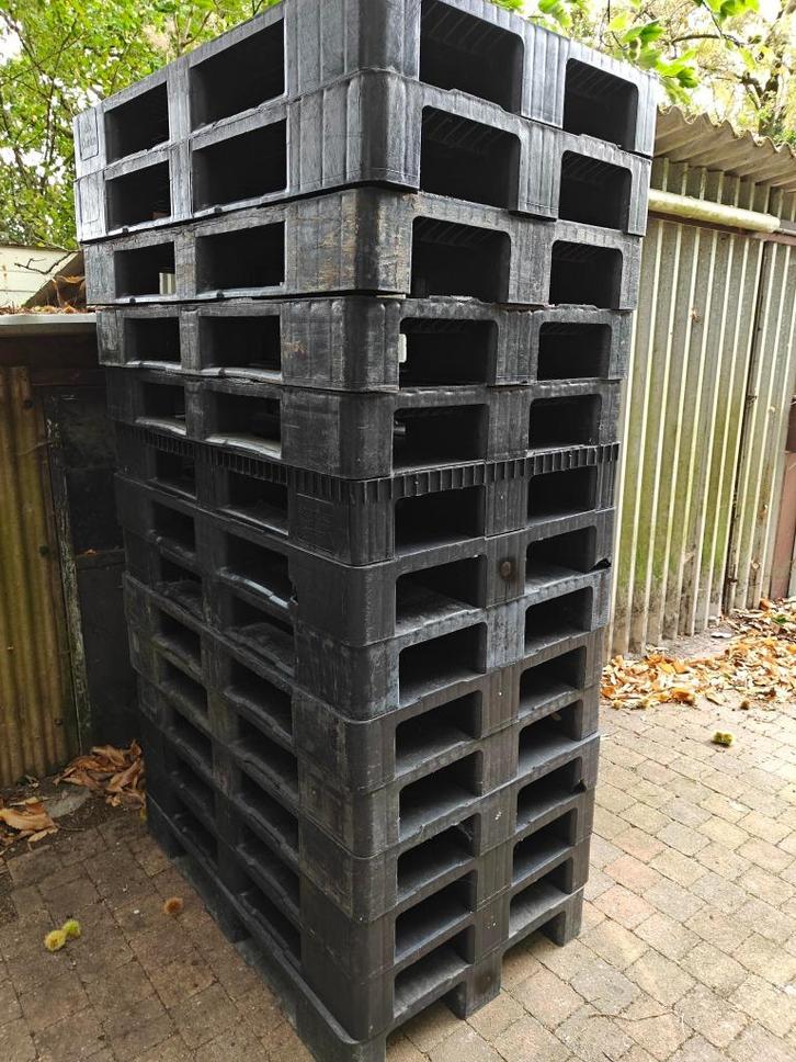 Kunststof paletten, Doe-het-zelf en Bouw, Hout en Planken, Gebruikt, Ophalen