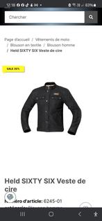 Held SIXTY SIX Veste de cire, Motos