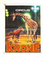 1970 Circus Krone Poster, Gebruikt, Ophalen