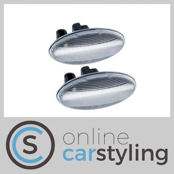 LED zijknipperlichten Citroen C1  WIT / ZWART beschikbaar voor biedingen